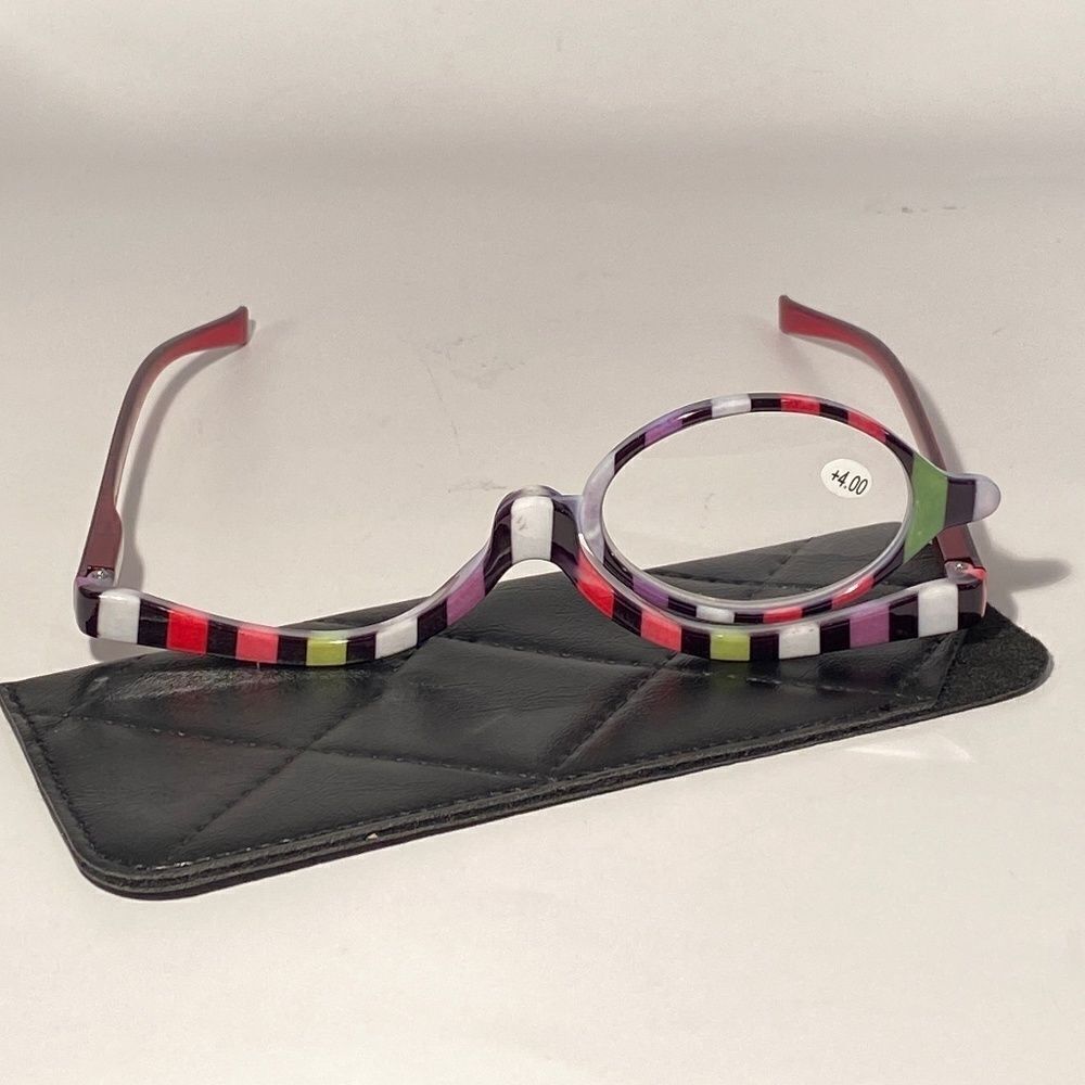 1014 Makeup Cosmetic 4.00 Flip Magnifying Glasses For Precision Application N…